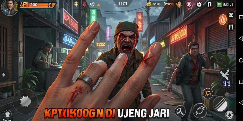 Gameplay API5000 menampilkan aksi menegangkan di lingkungan Horror.