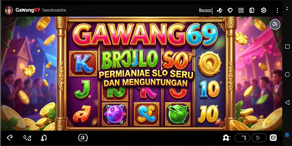 Tampilan menarik dari gameplay Slot di GAWANG69.