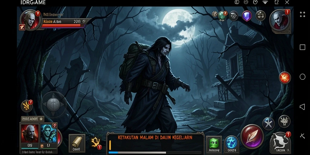 Gameplay menyeramkan di dunia <strong>IDRGAME</strong> yang penuh misteri.