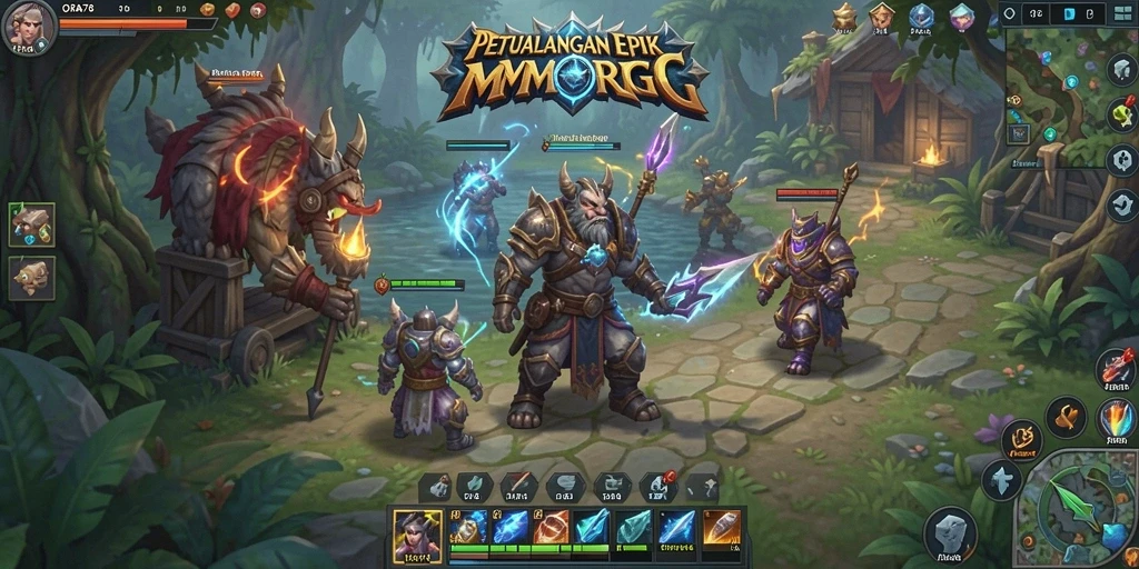 Tangkapan layar gameplay yang menakjubkan dan mendebarkan di ORA78.