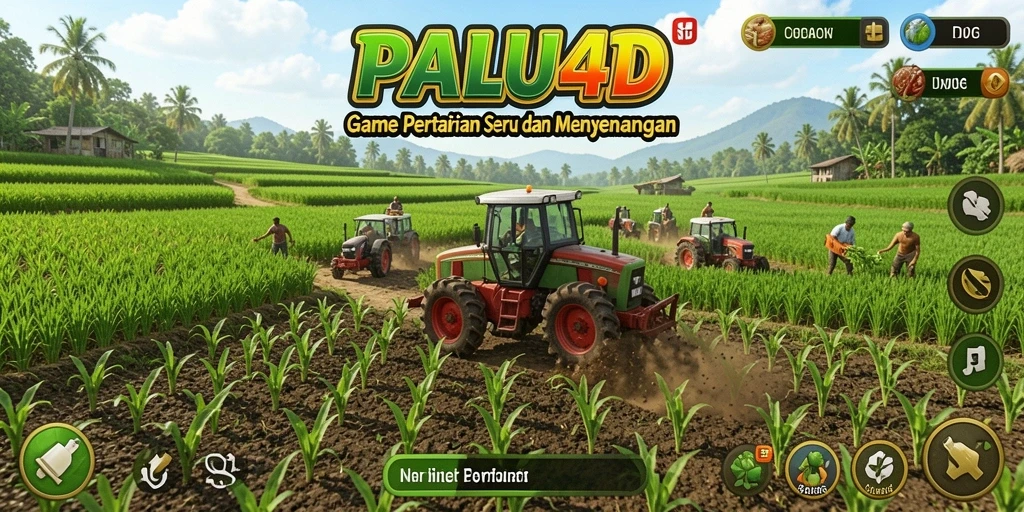 Tangkapan layar PALU4D menampilkan gameplay bertani yang menarik dan interaktif.