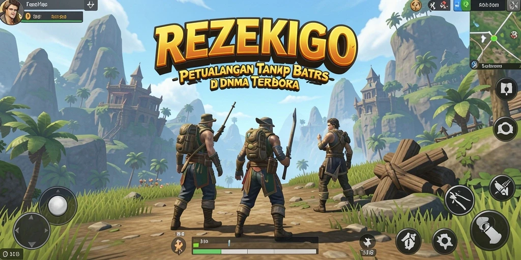 Gameplay Open World penuh petualangan di REZEKIGO.