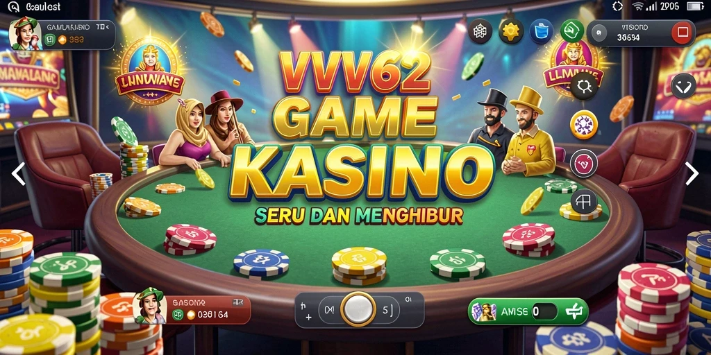 Screenshot gameplay Kasino yang menarik di VV62.